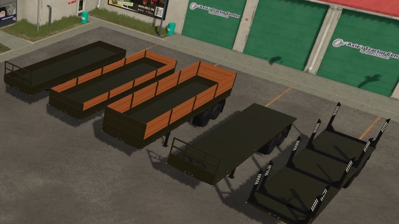 Pack of ODAZ trailers