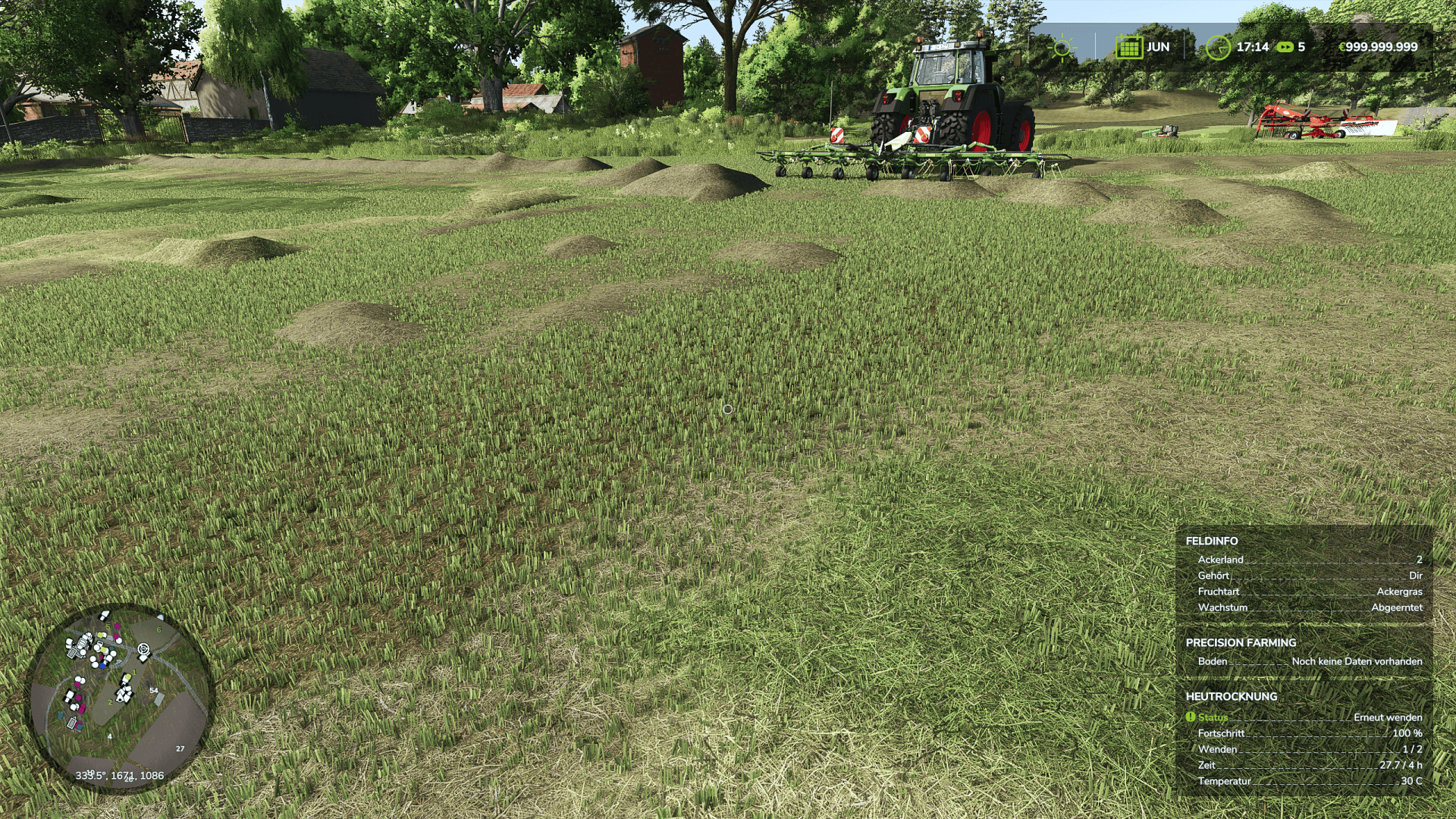 Realistic Hay Drying Mod 2