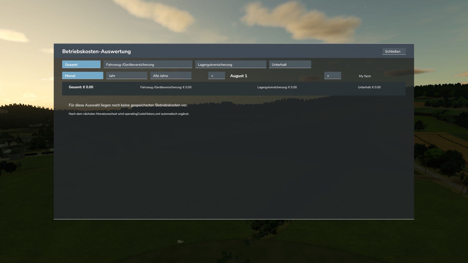 Realistic operating costs 2