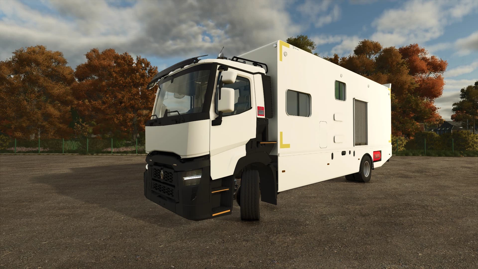 Renault truck base camp