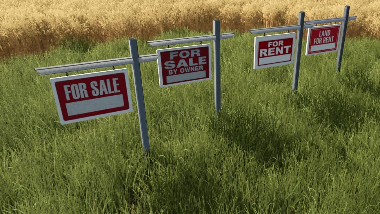 Rent-Sale US sign pack 4