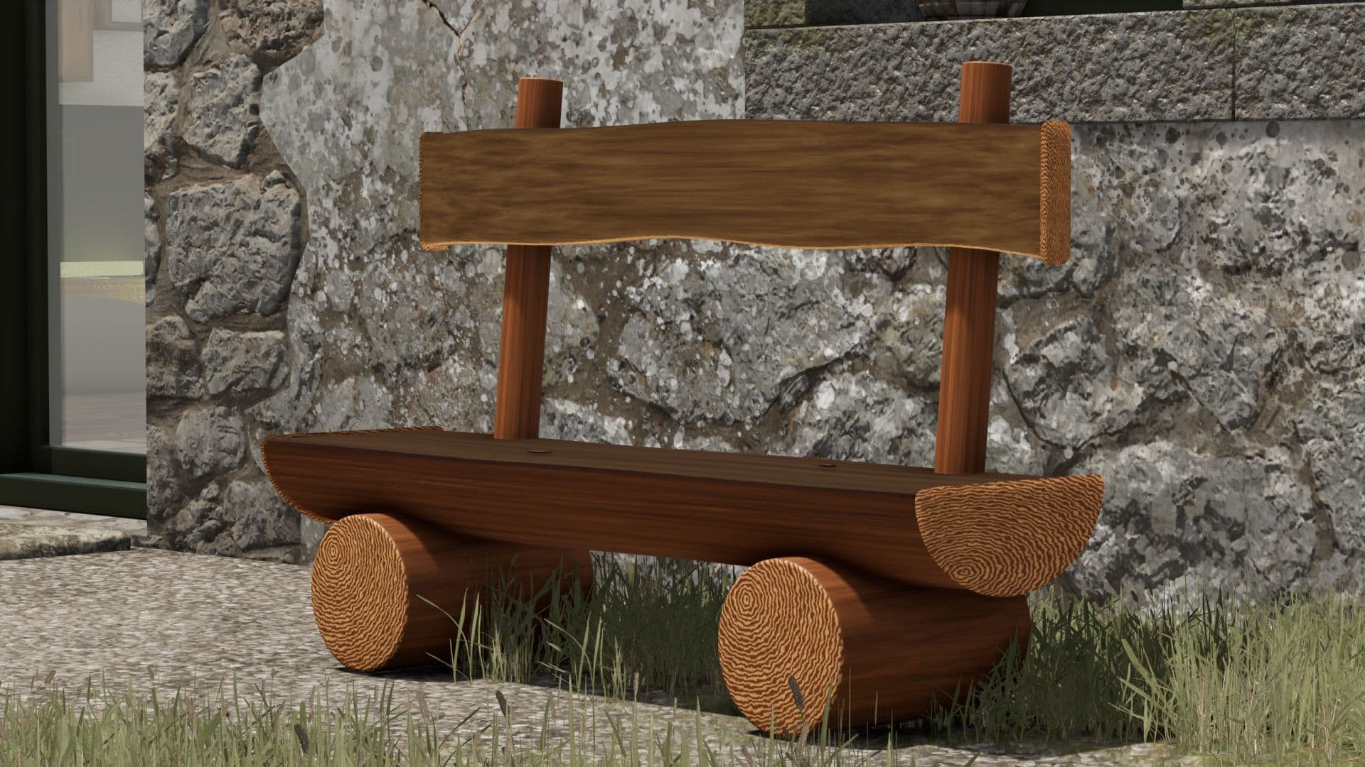 Rustic Bench