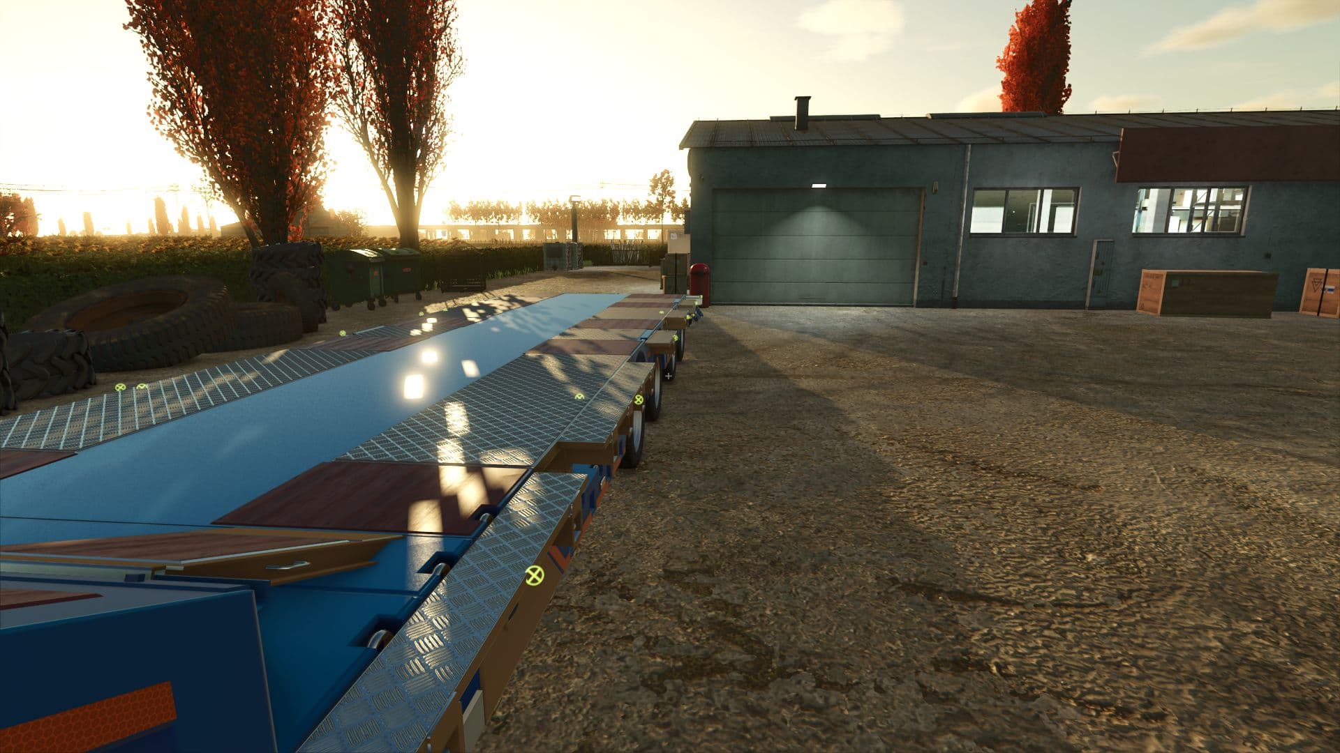 Silver 4 Axes Lowloader 2
