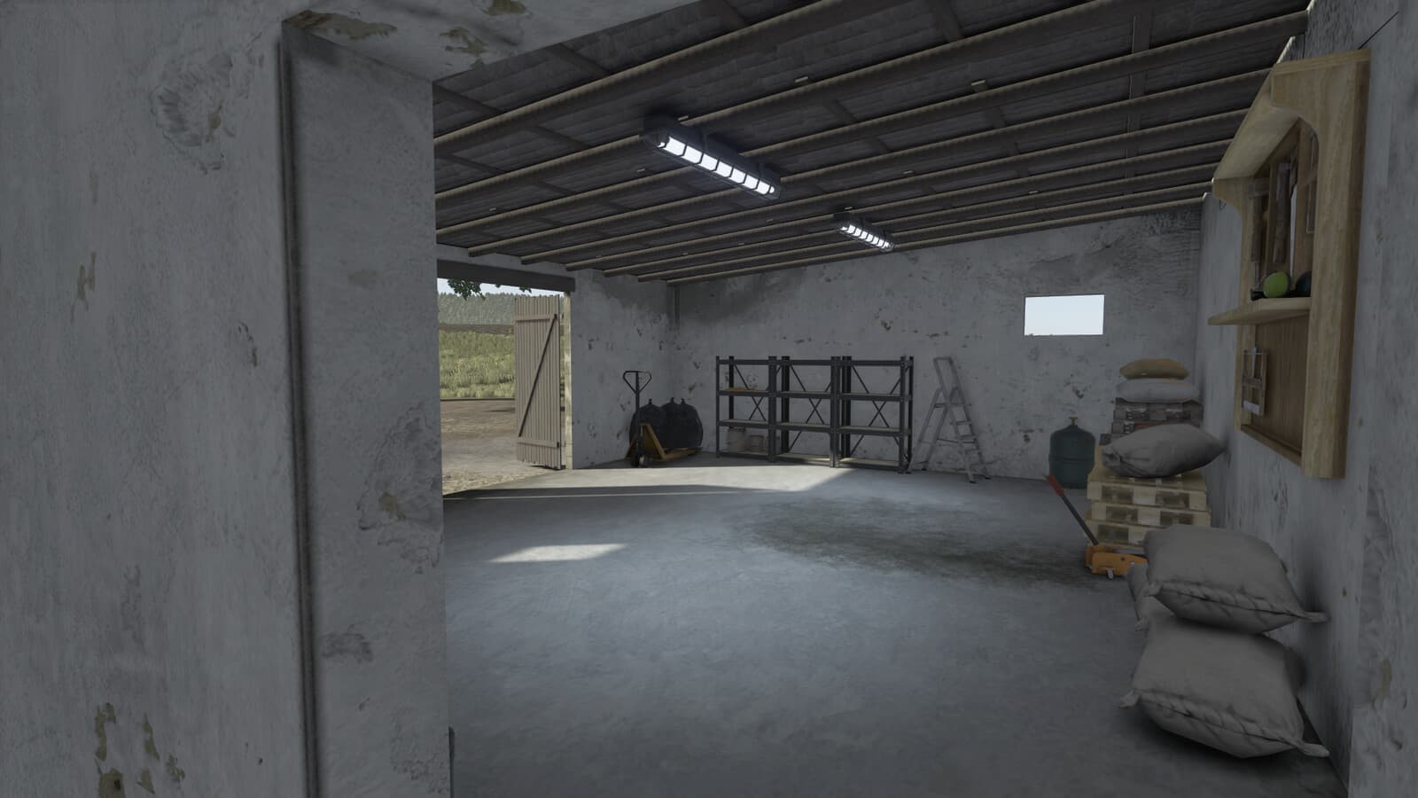 Small Pigsty With Barn 4
