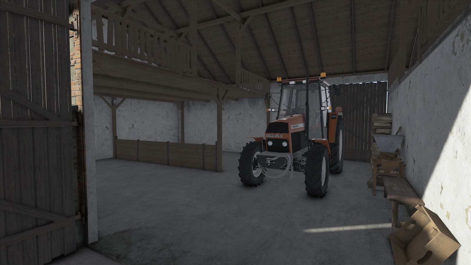 Small Pigsty With Barn 2