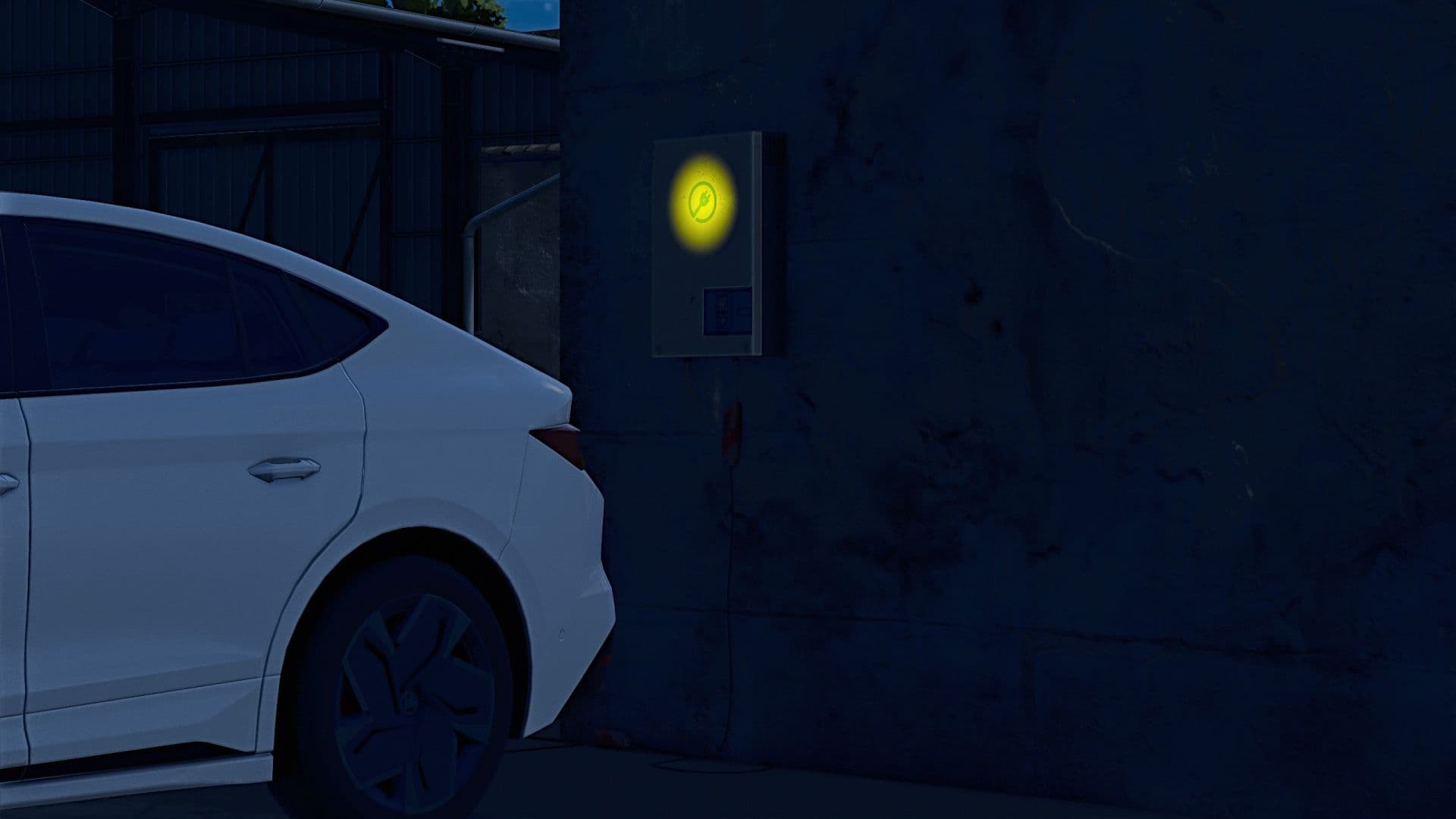 Small e-charging station 3