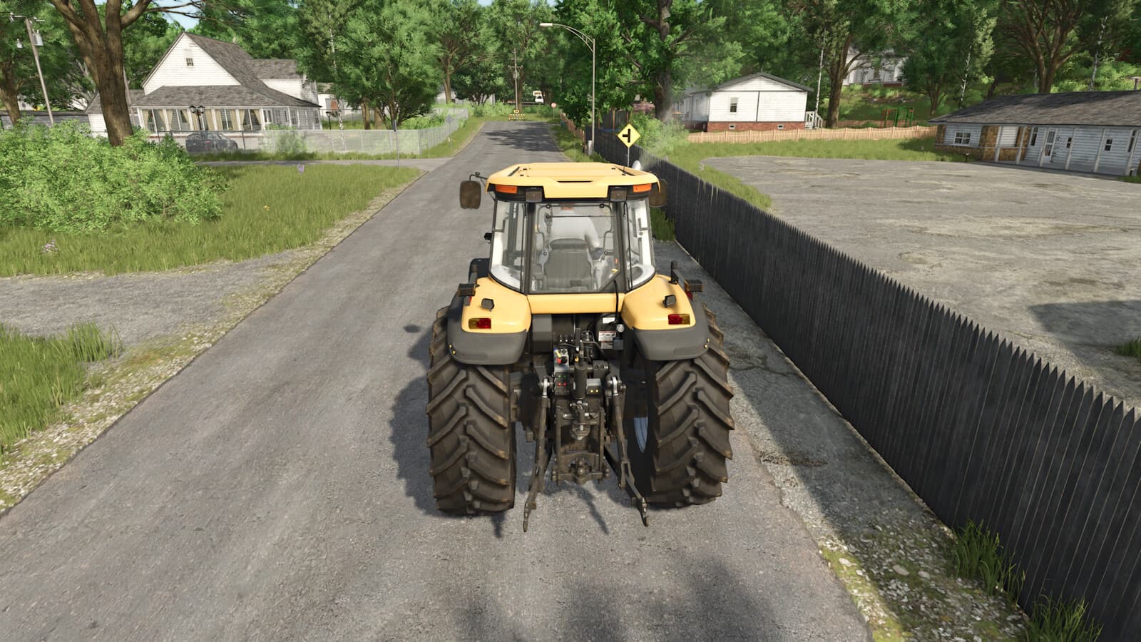 Stop Tractor On Menu