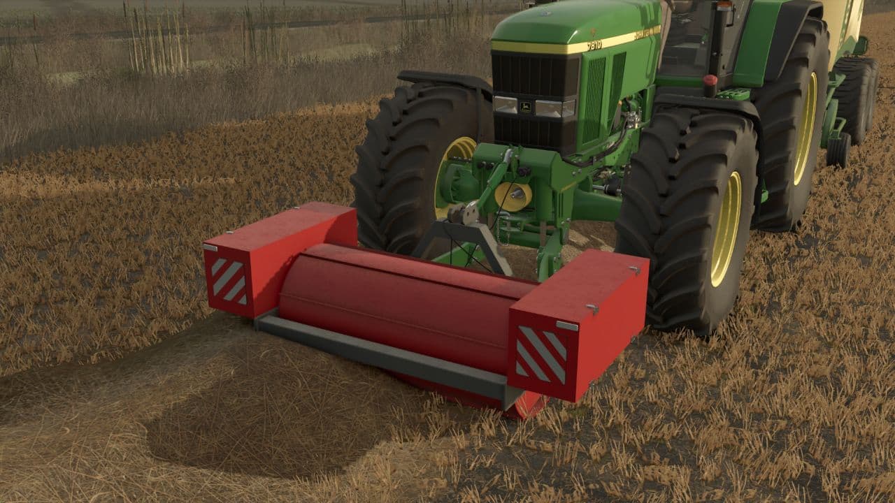 Swath roller