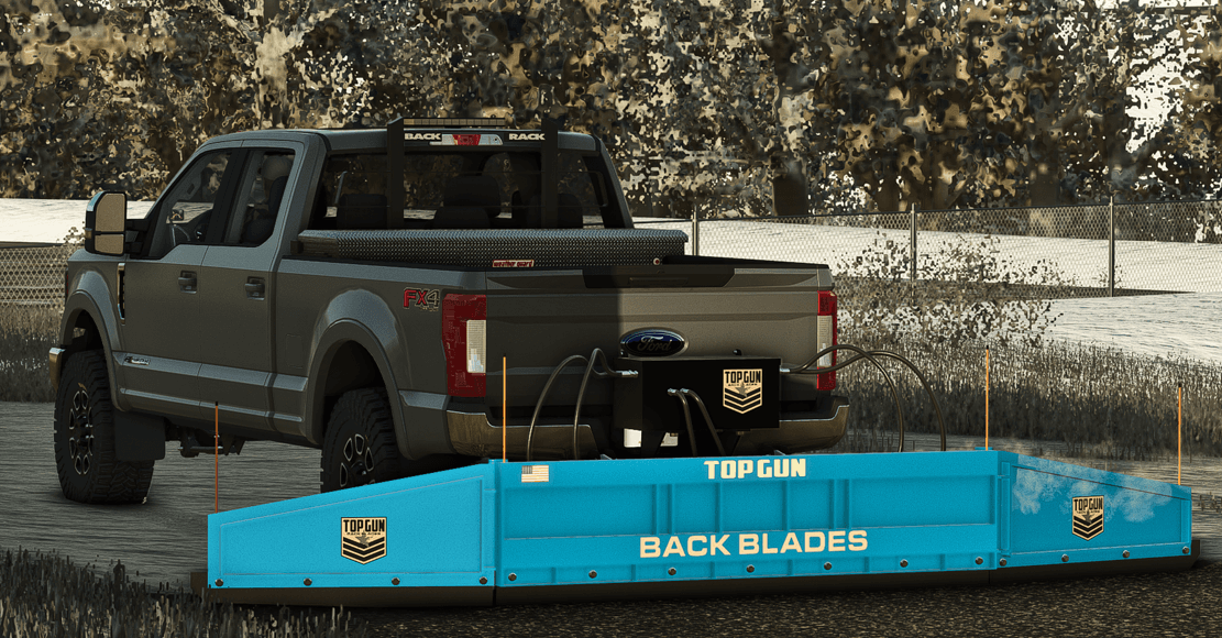 TopGun BackBlade SnowPlow