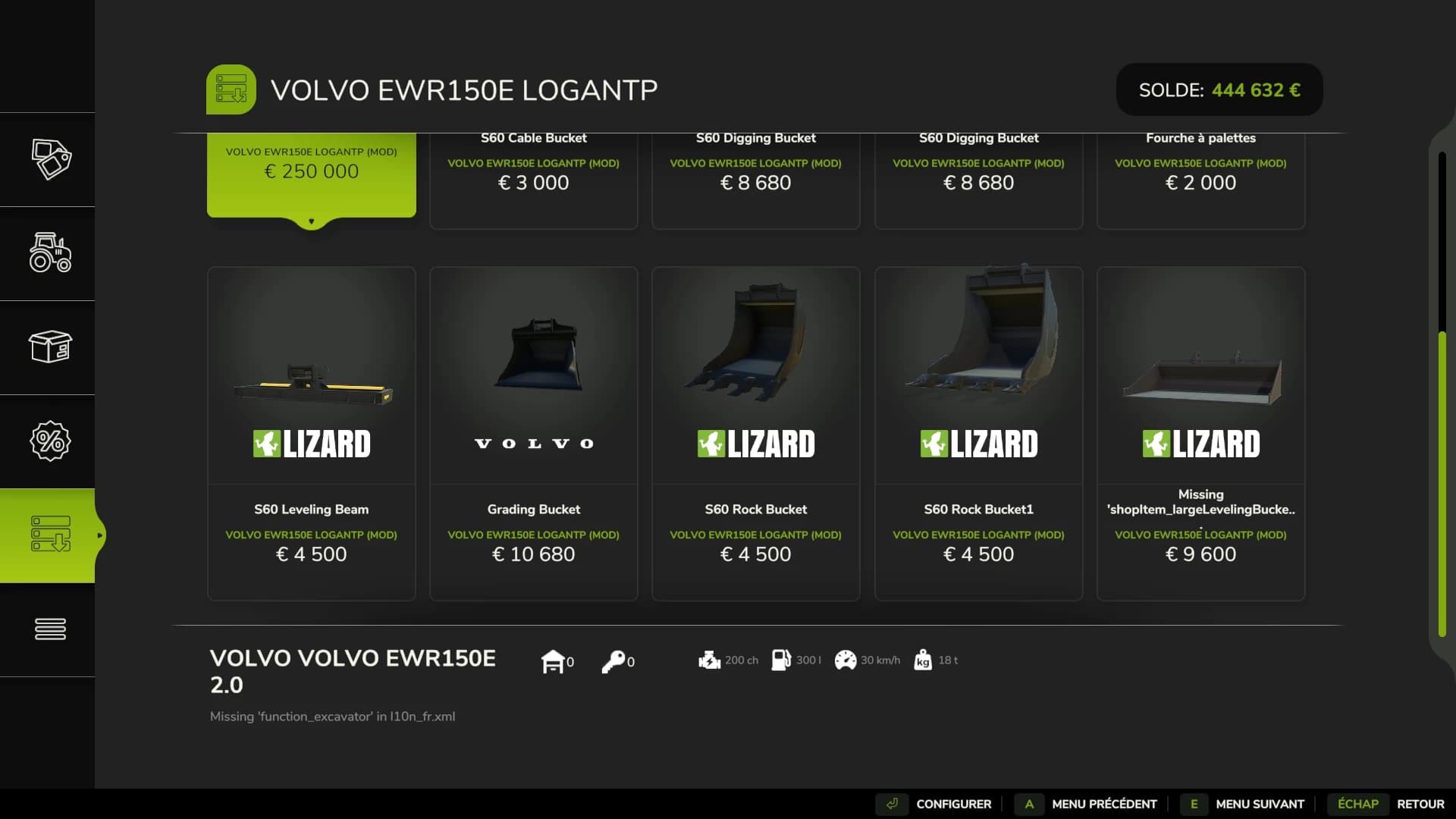 Volvo EWR 150 v1.0 2