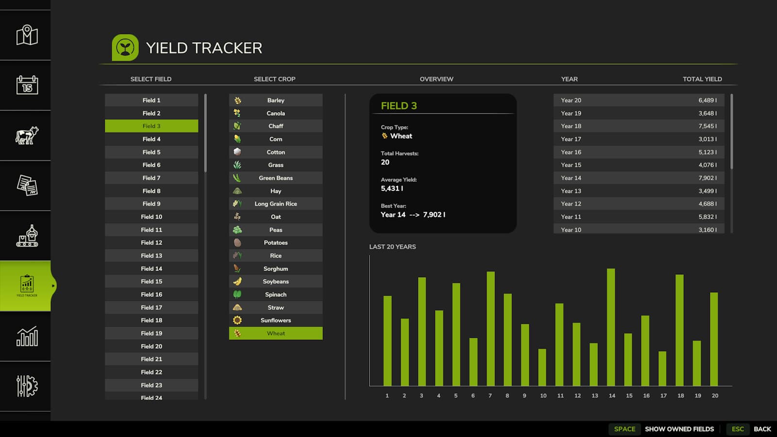 Yield Tracker 2