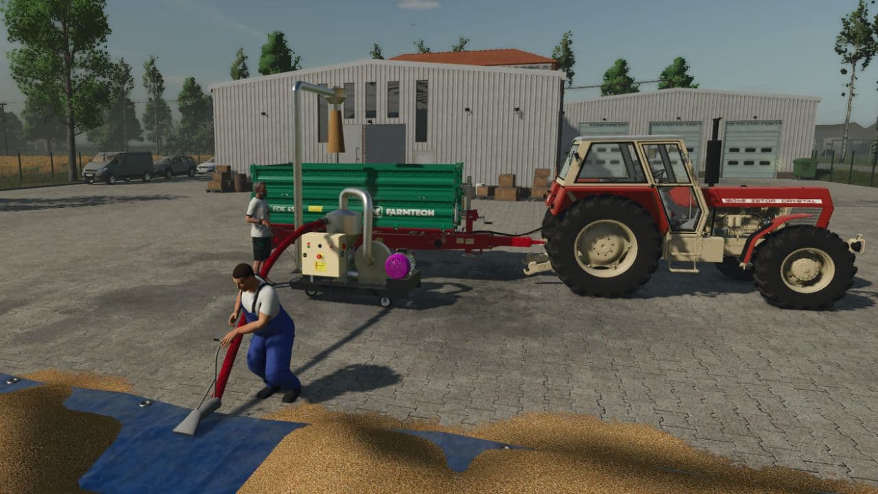 ЖАСКО pneumatic grain conveyor 2