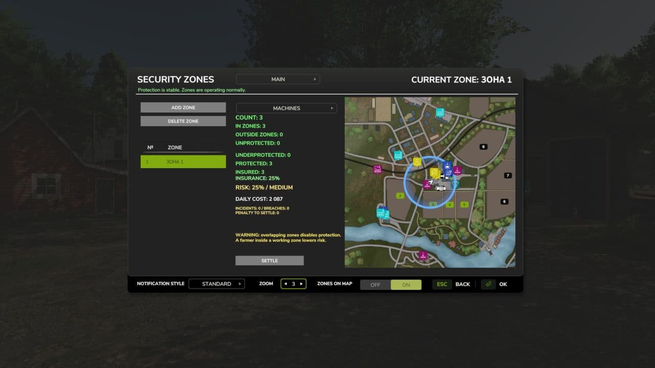 Theft, security and insurance