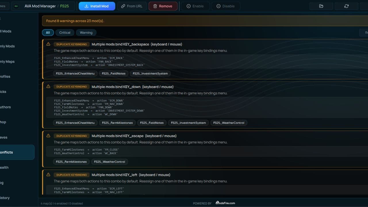 AVA Mod Manager 5