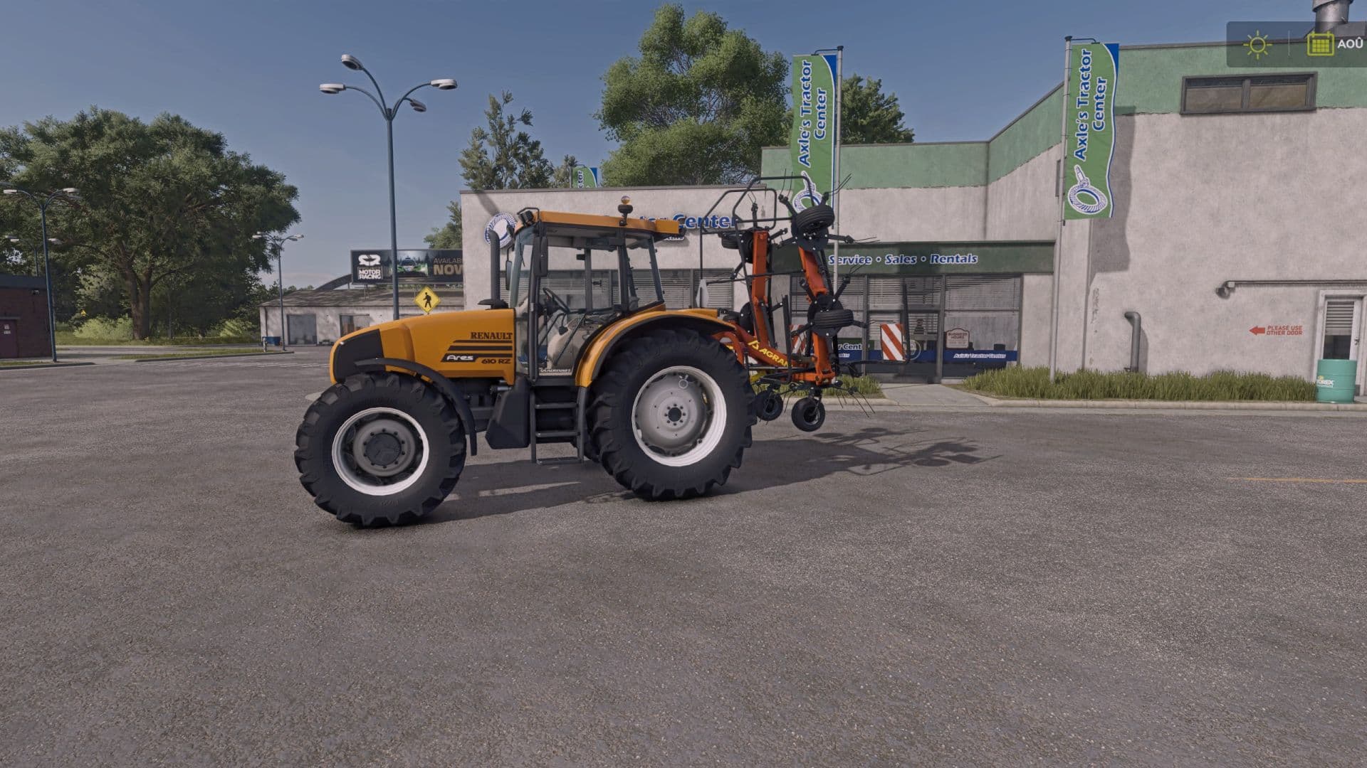 Agram tedder 4