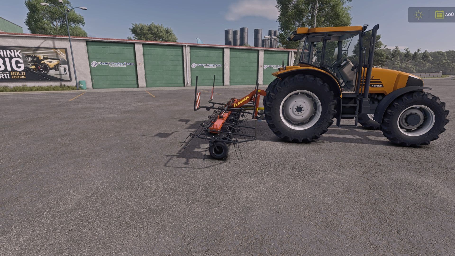 Agram tedder 3