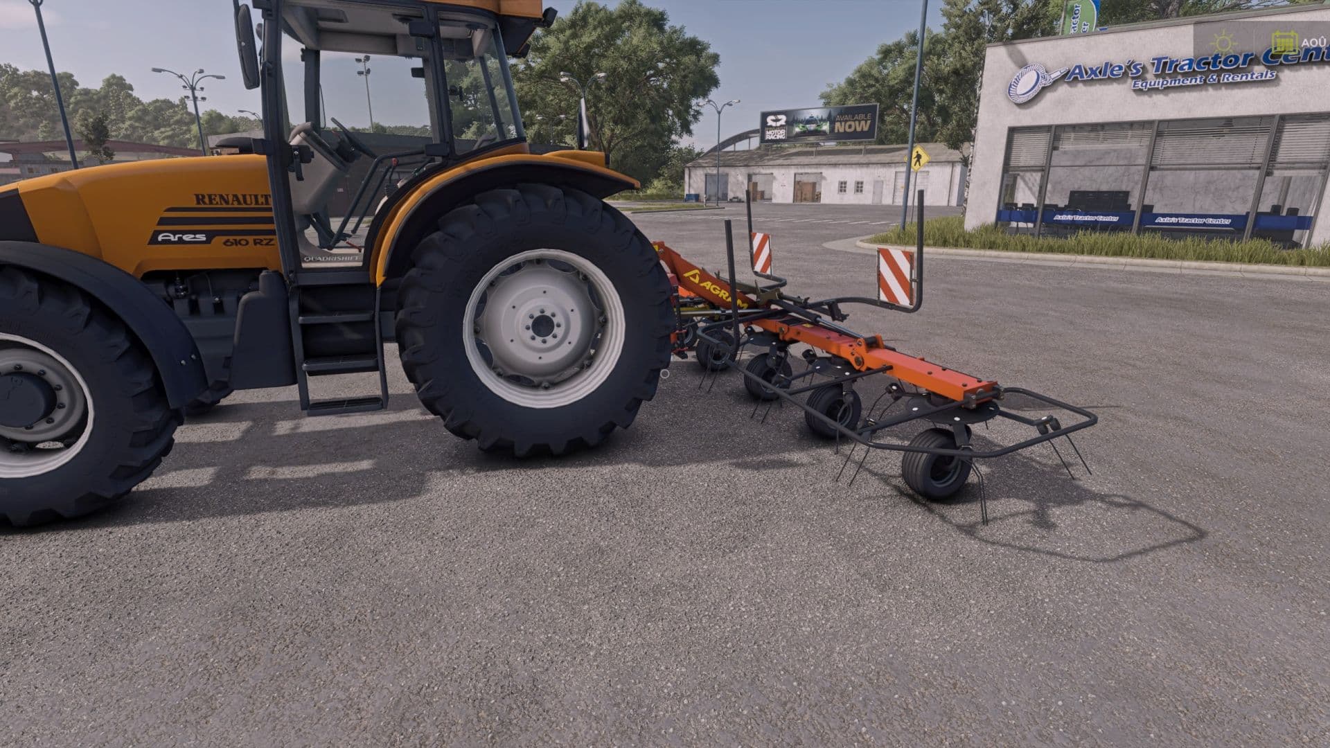 Agram tedder 2