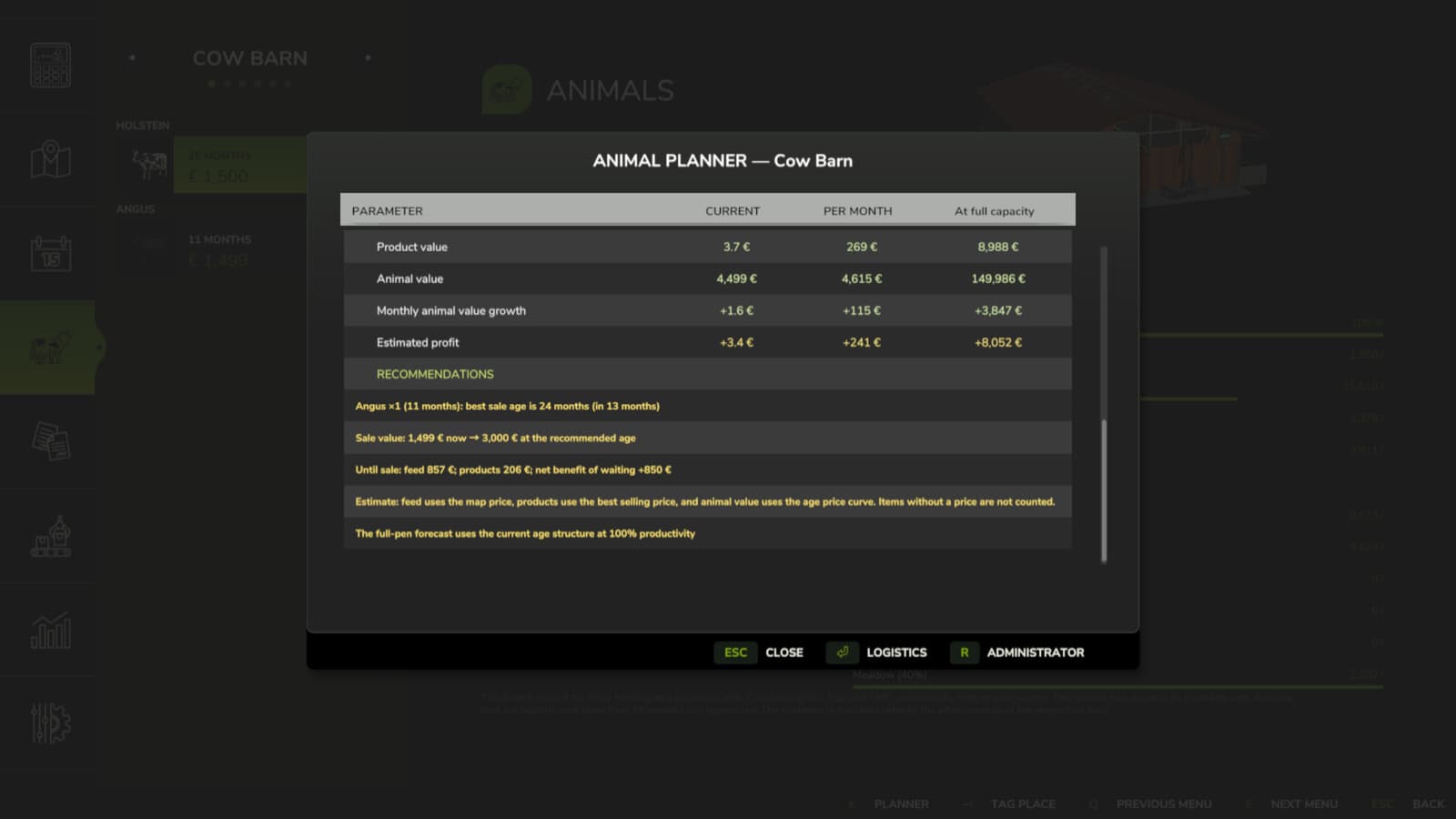 Animal Planner 4