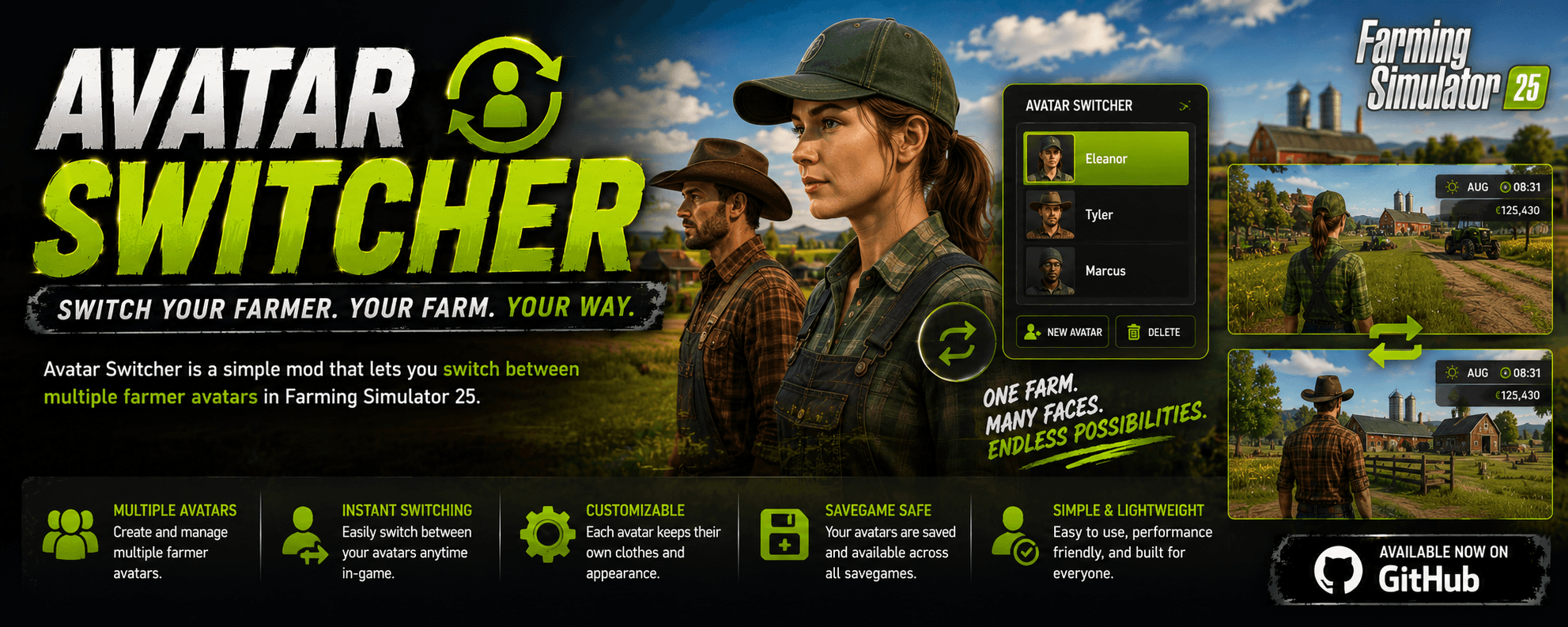 Avatar Switcher