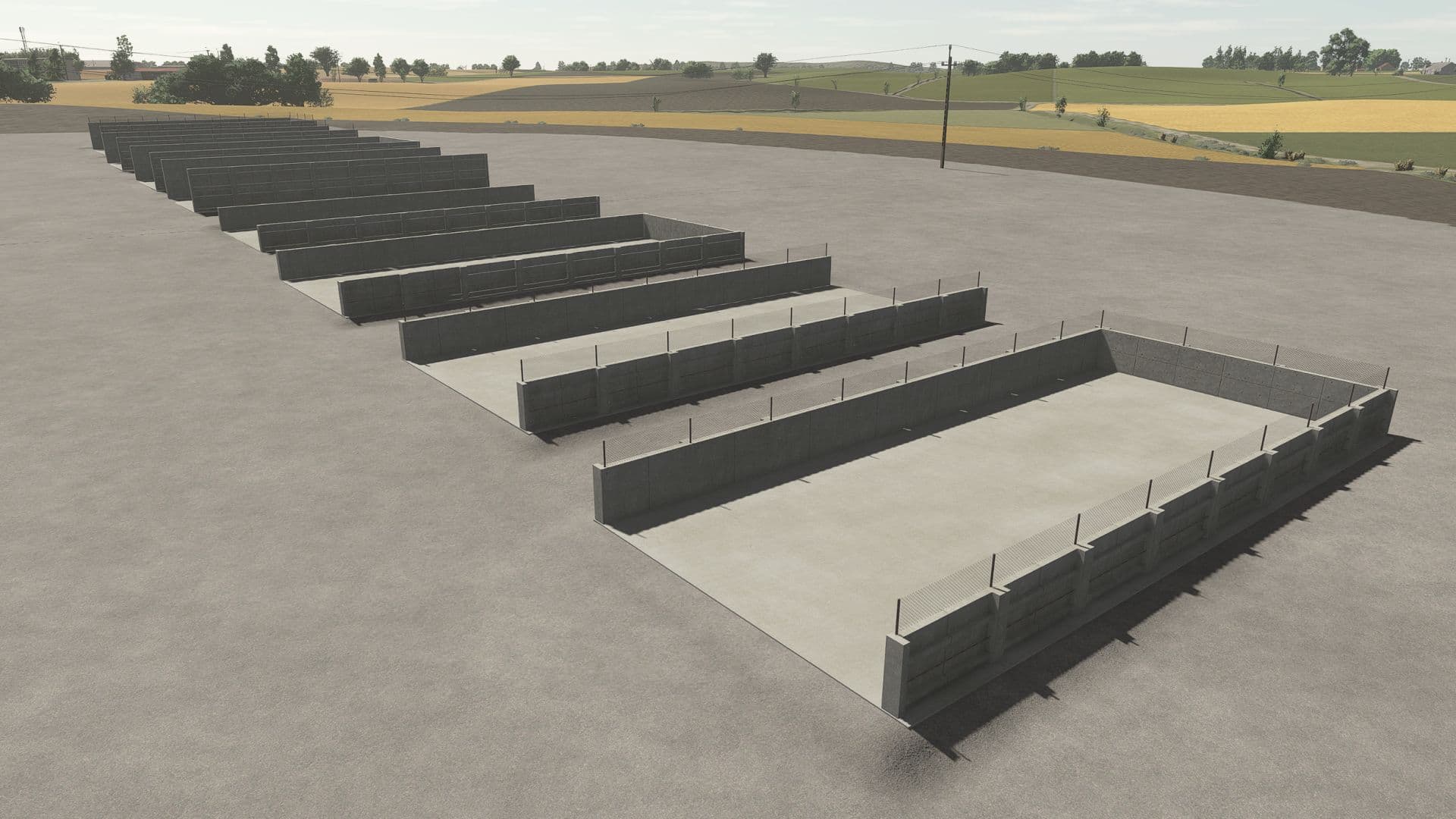 Bunker Silo Set 3
