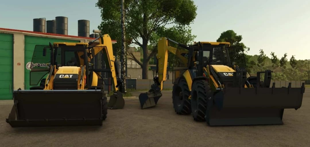 Cat backhoe Pack 3
