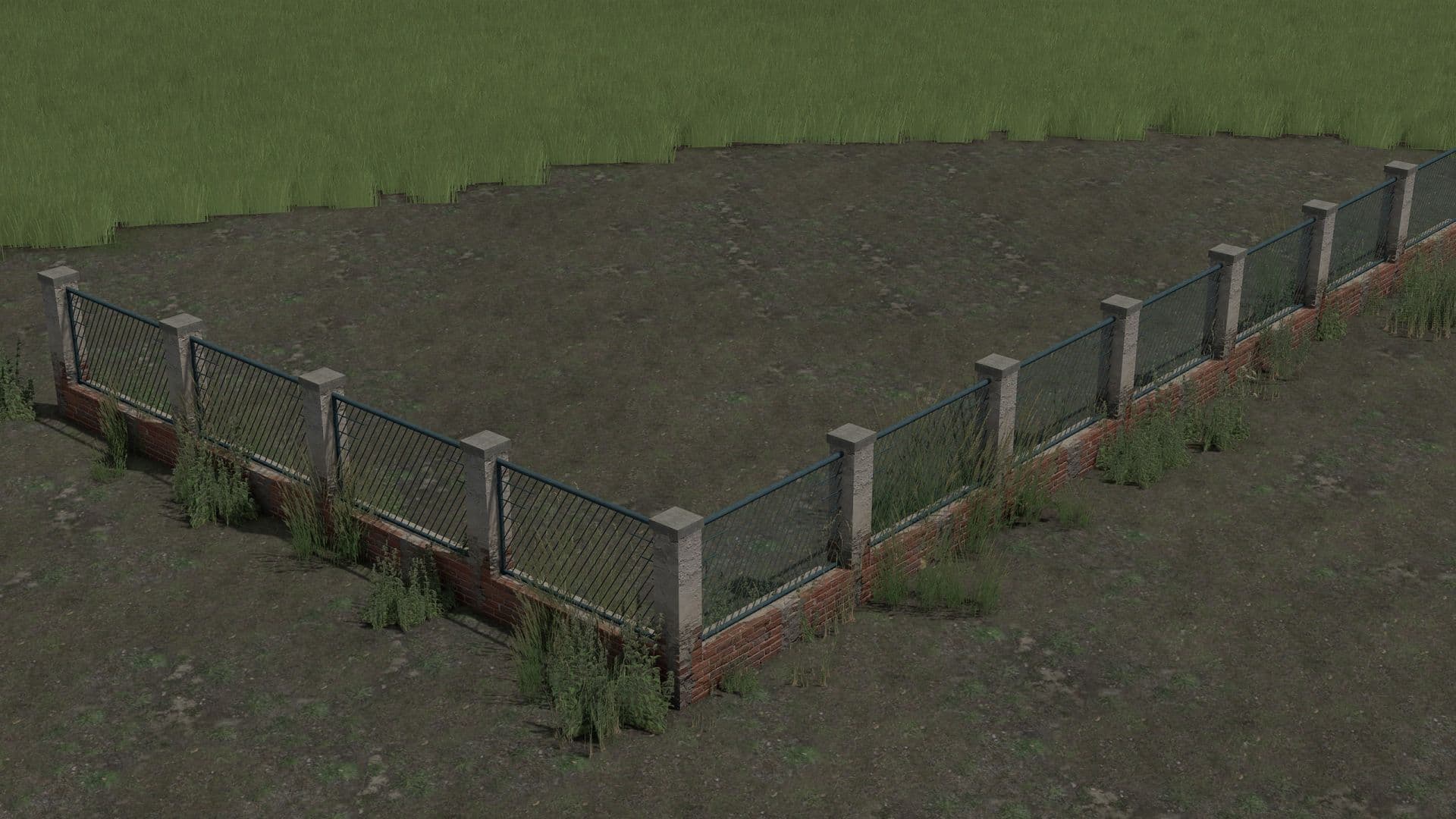 Concrete Fence 3
