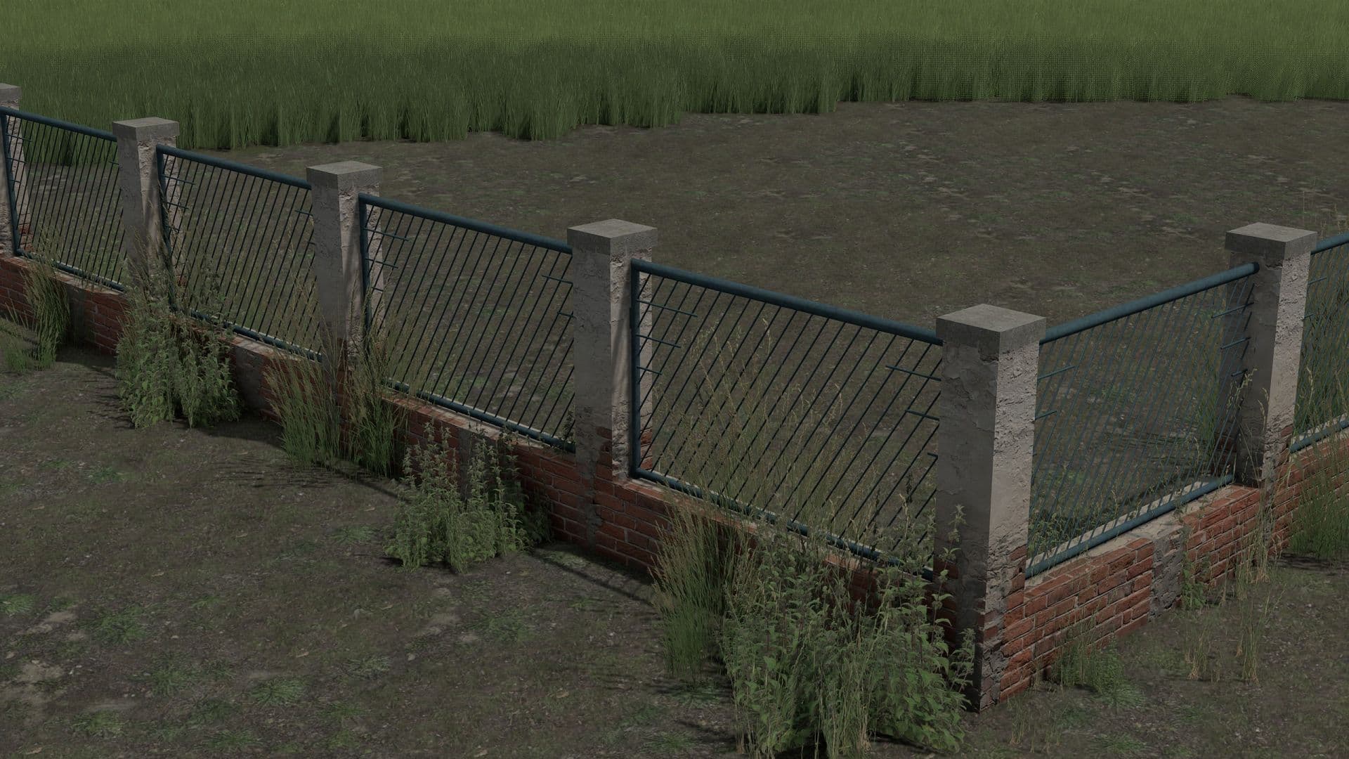 Concrete Fence 2
