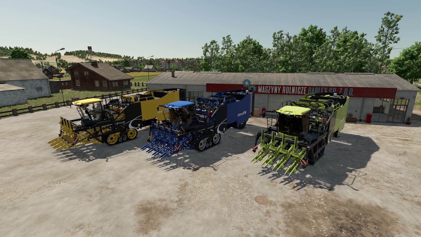 Dewulf Vegetable Harvester
