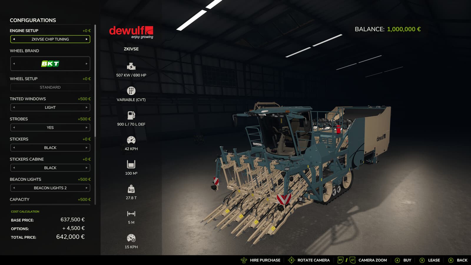 Dewulf Vegetable Harvester 4
