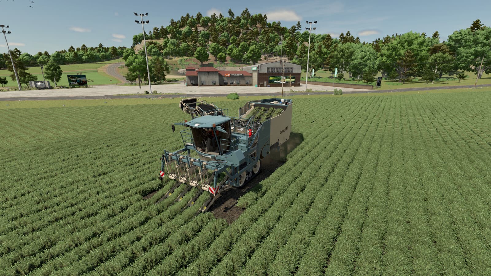 Dewulf Vegetable Harvester 2