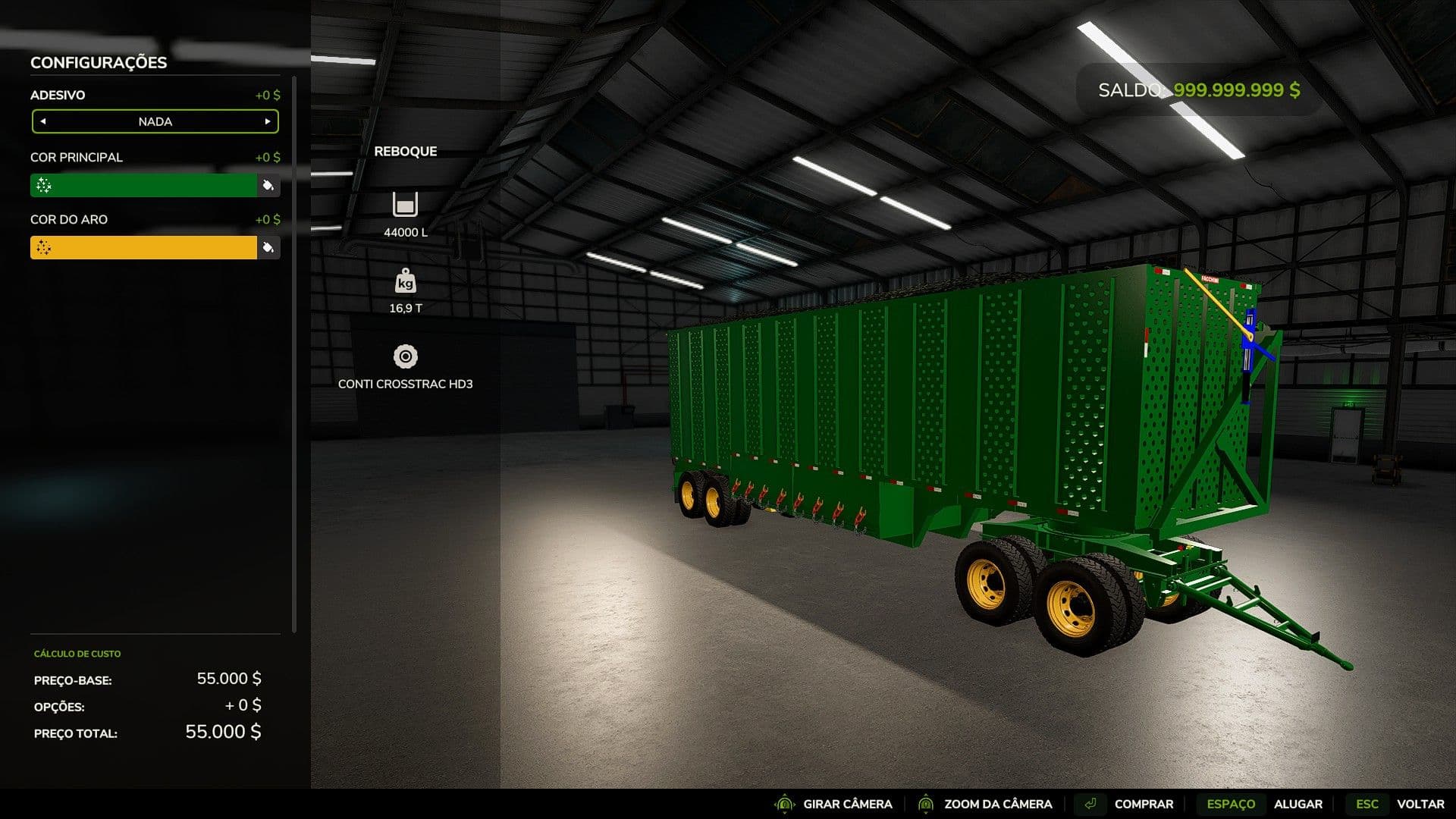 Facchini sugarcane B-Train