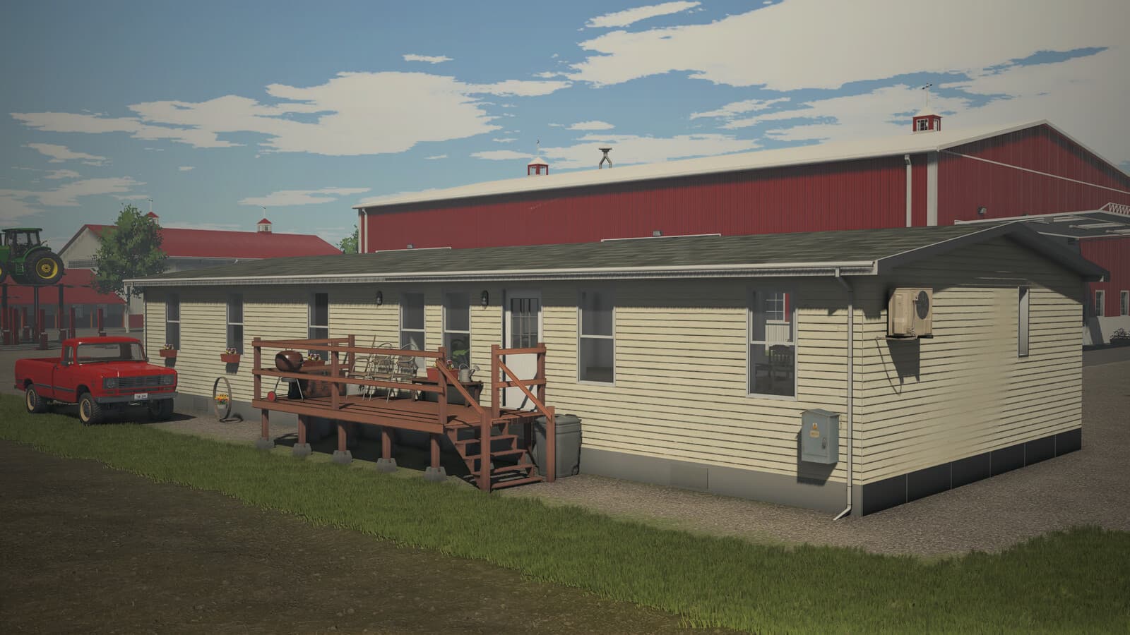 Farmhouse With Interior 6