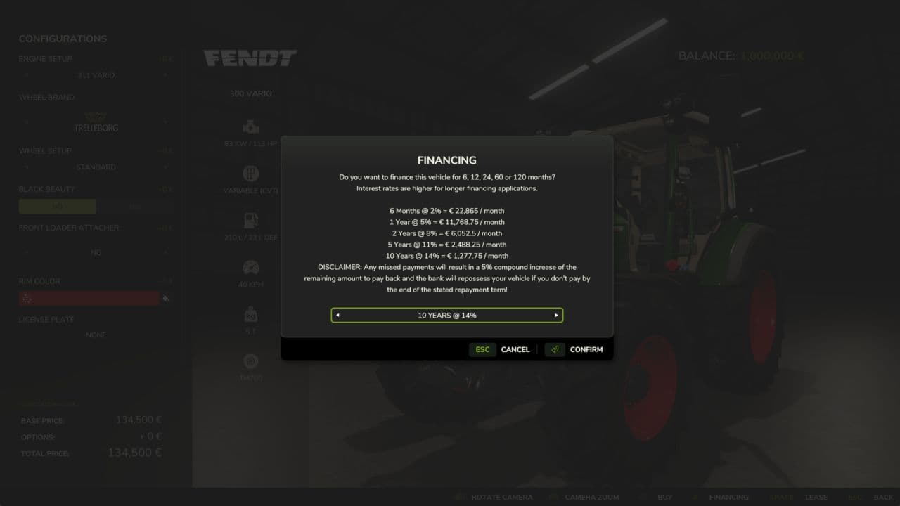 Financing