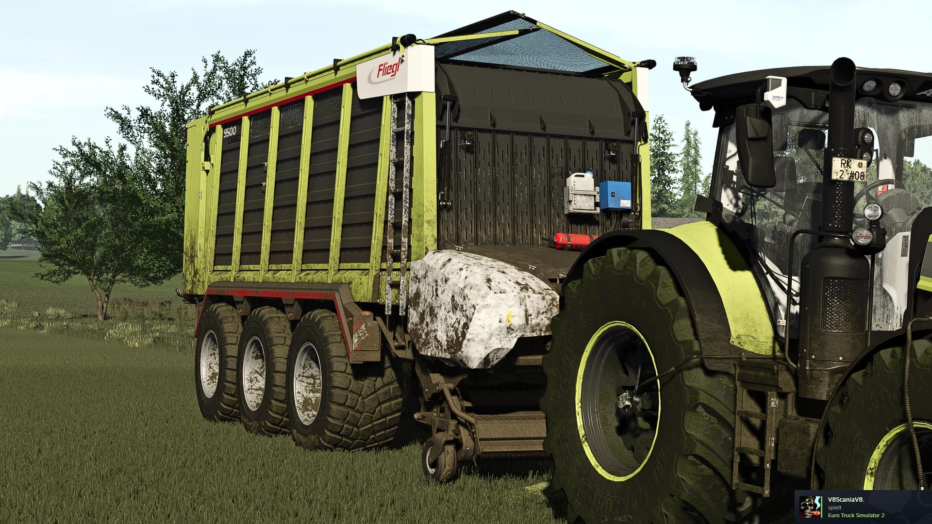 Claas / Fliegl Cargos 8500 & 9500