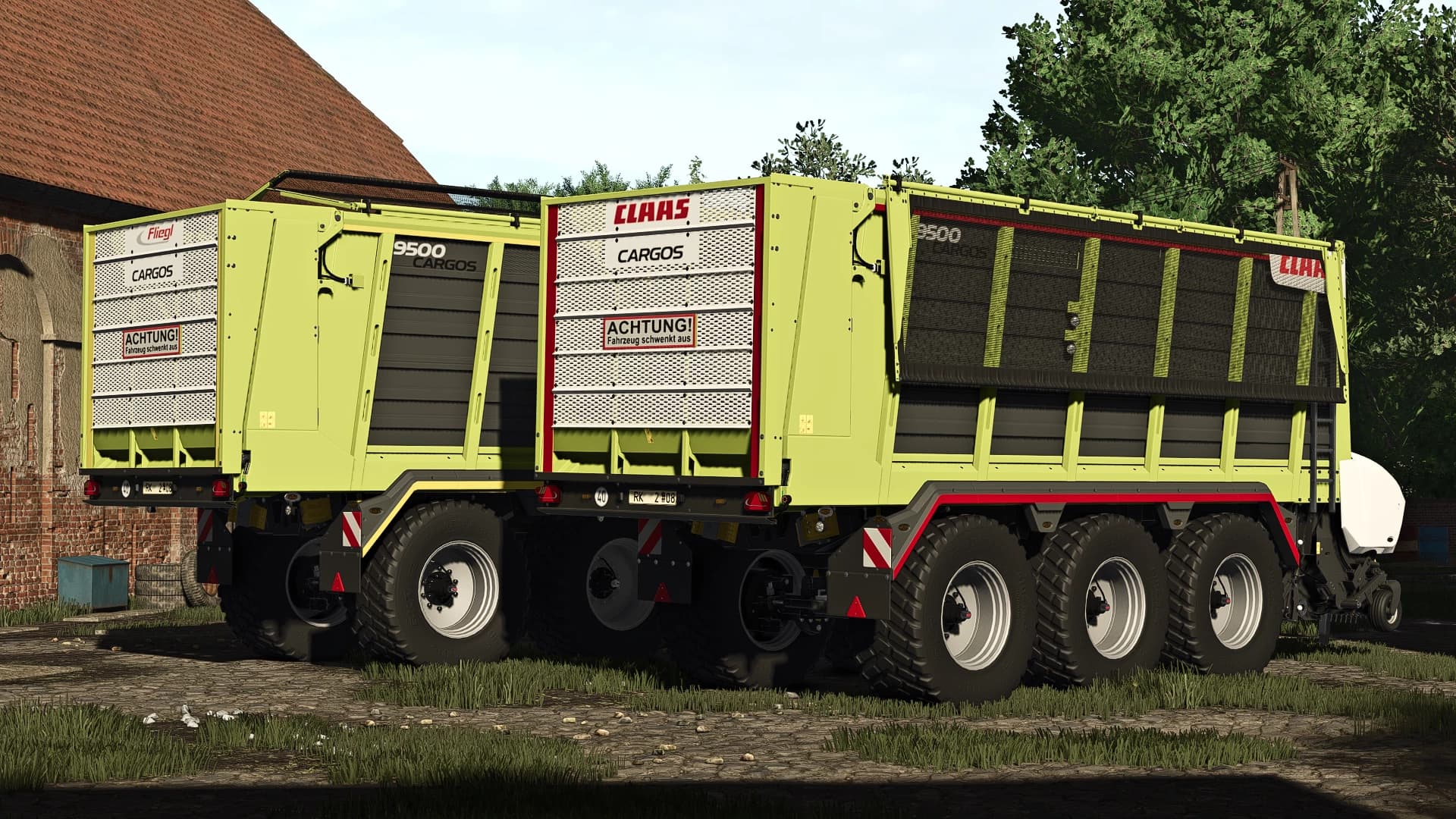 Claas / Fliegl Cargos 8500 & 9500 3