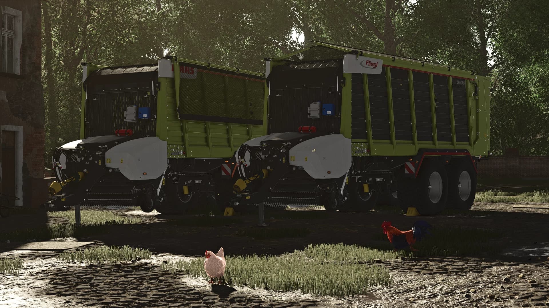 Claas / Fliegl Cargos 8500 & 9500 2