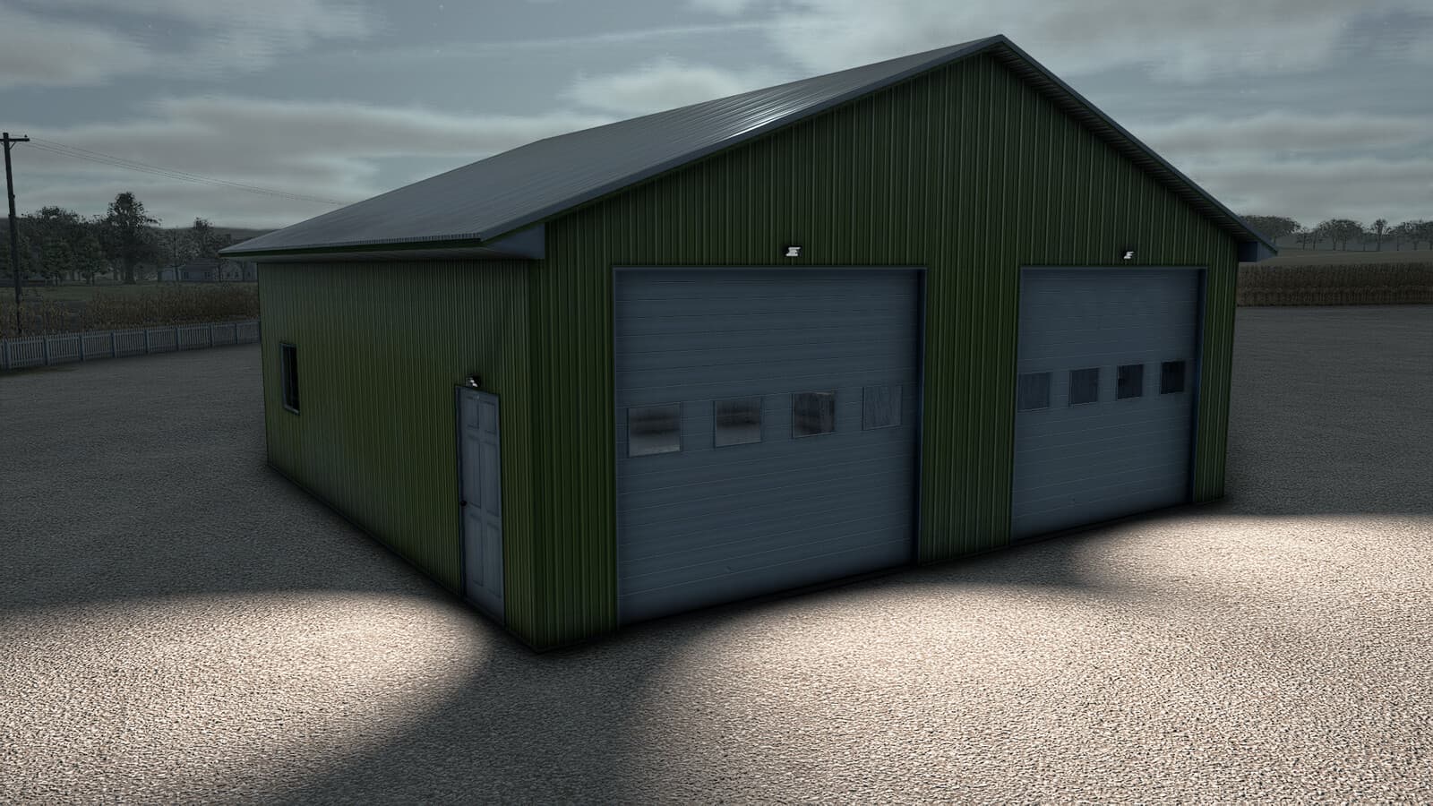 Garage With Tool Table 2