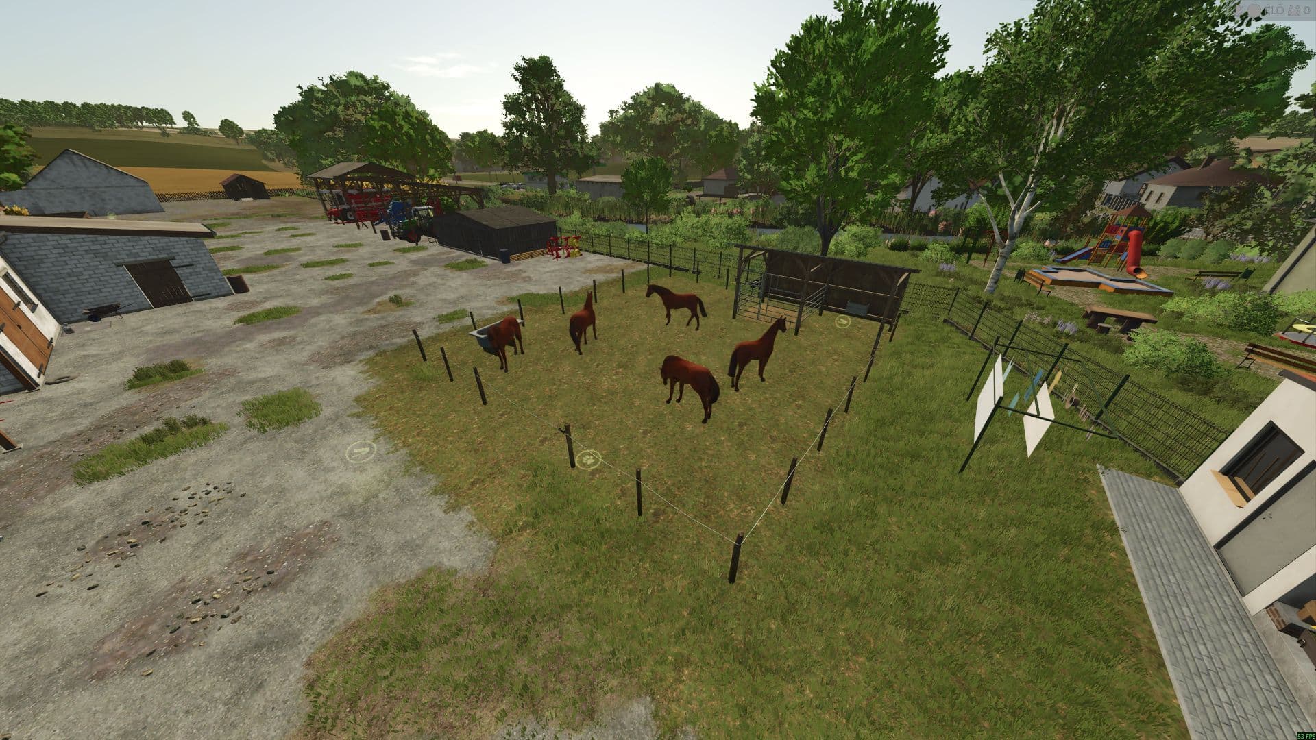 Home made horse stable 3