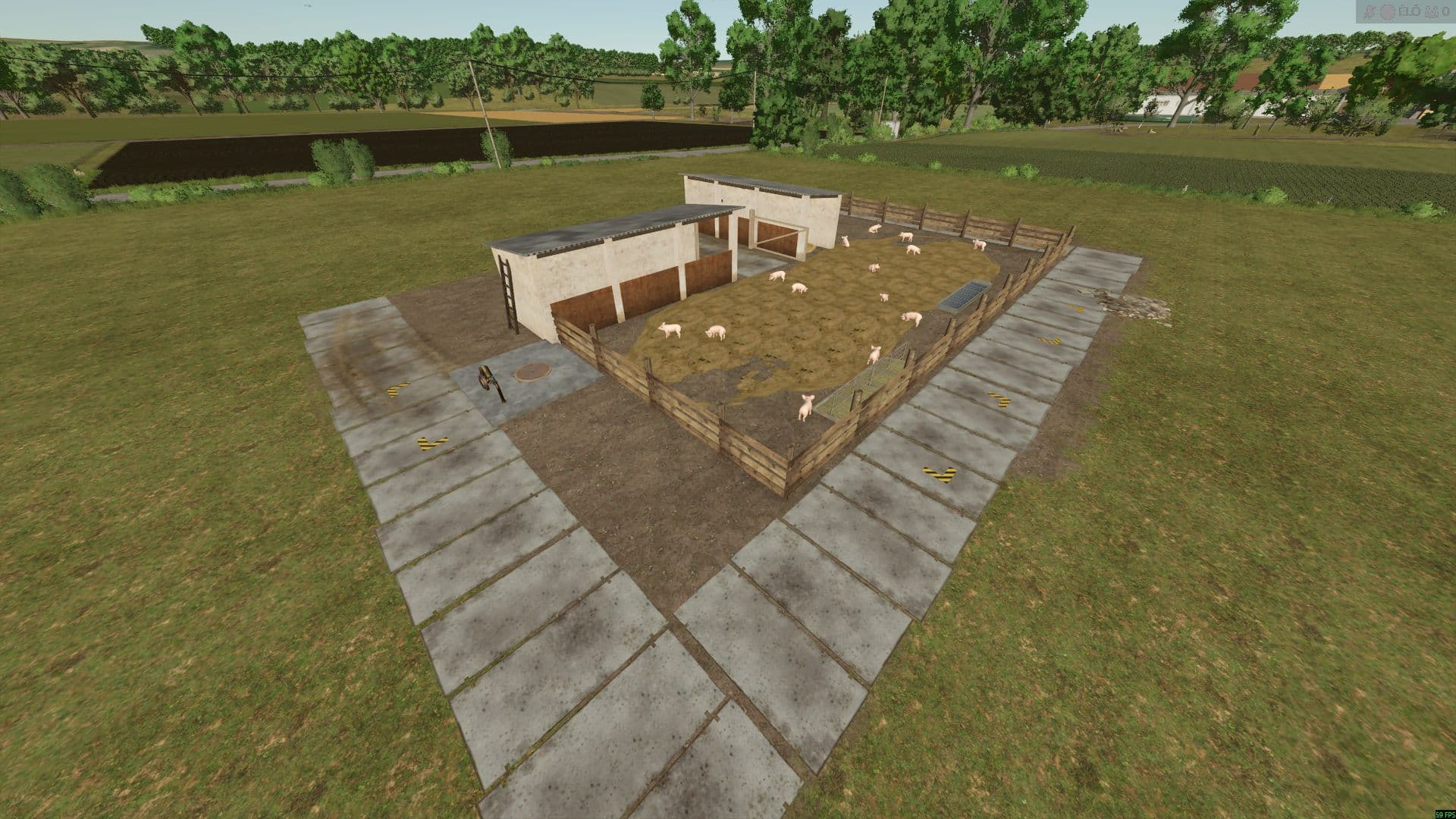 Home stand pig barn 5