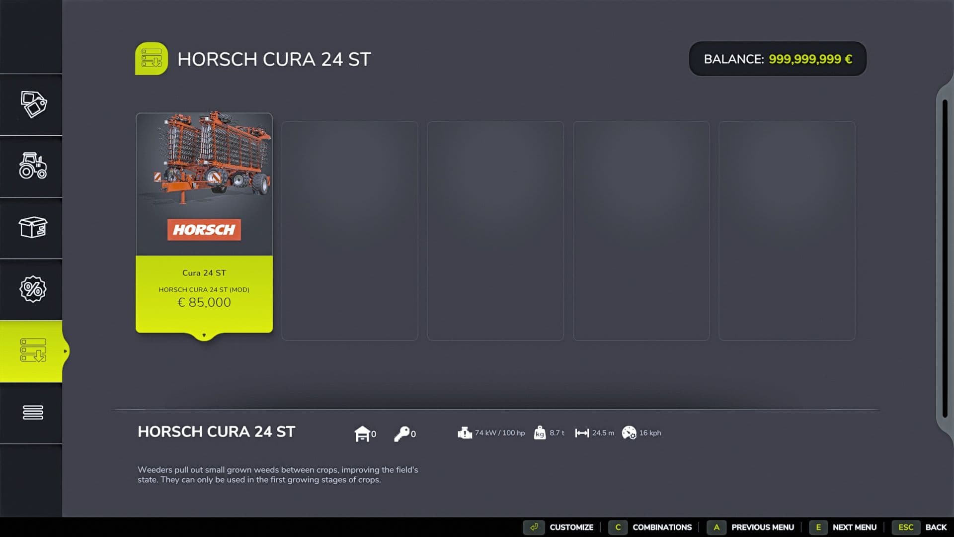 Horsch Cura 24ST 4