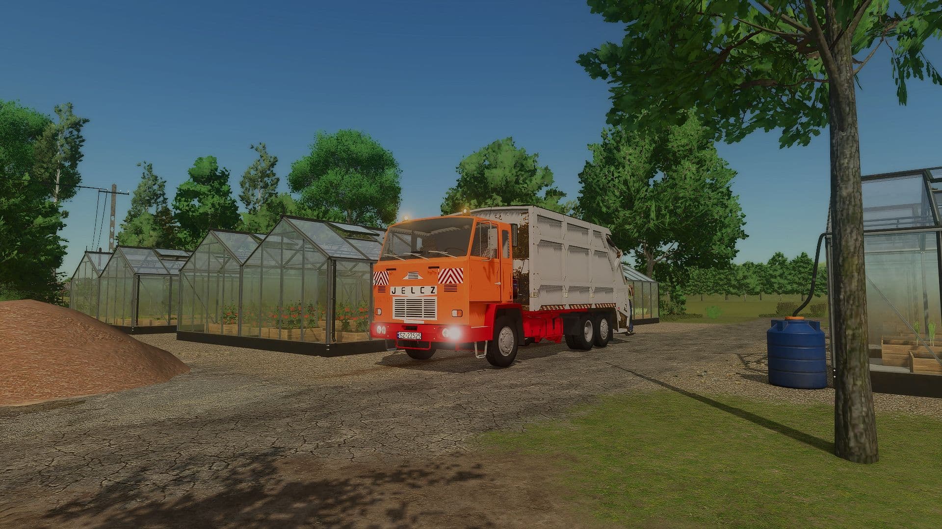 Jelcz 416 garbage truck