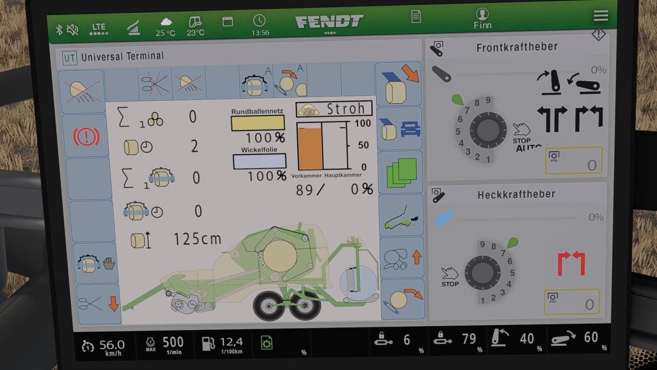 Krone Ultima isoBUS Screen (Prefab) 2