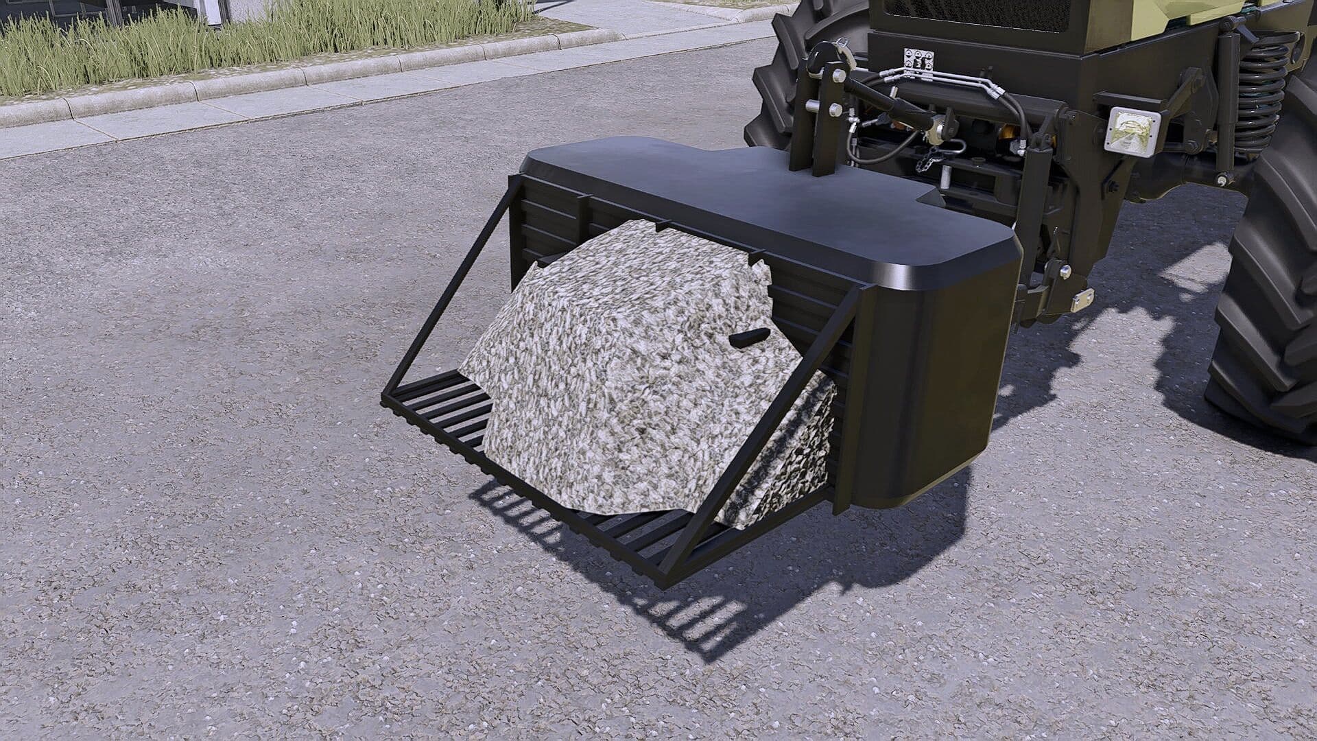 Lizard 1050 kg - front and rear weight 5