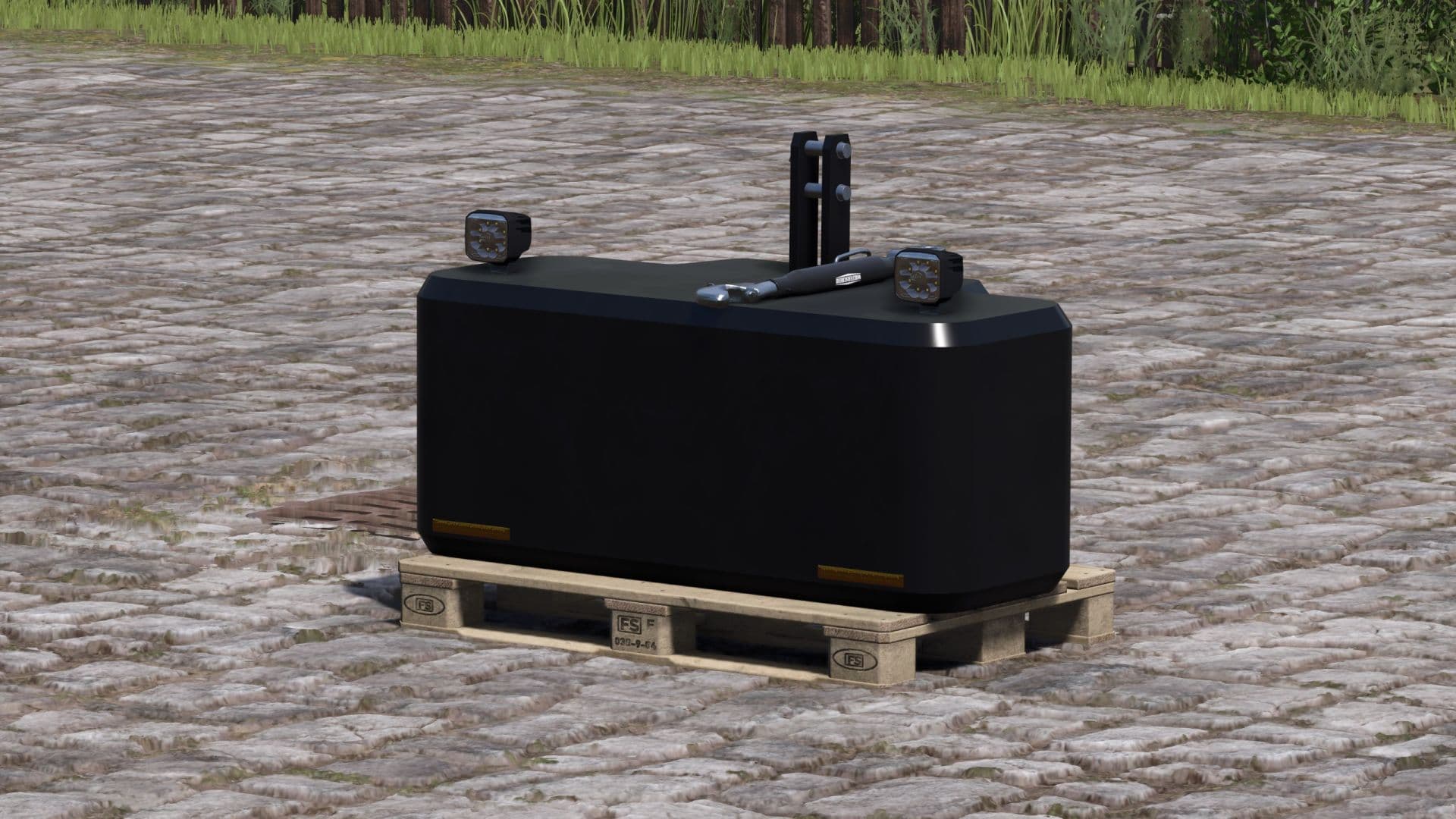 Lizard 1050 kg - front and rear weight 4