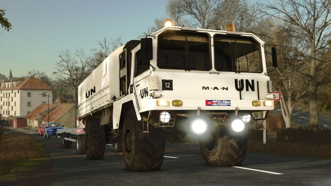 MAN 8x8 Heavy Utility Truck (UN Configuration)