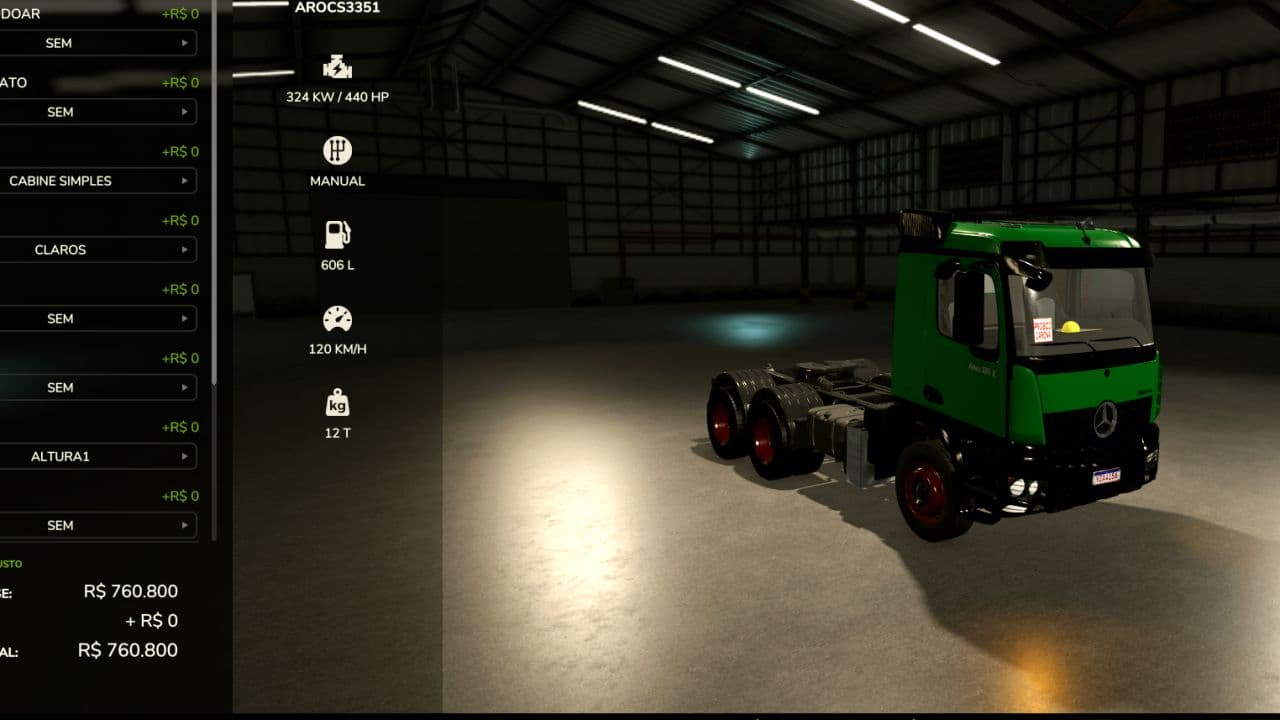 Mercedes Arocs 3351 3