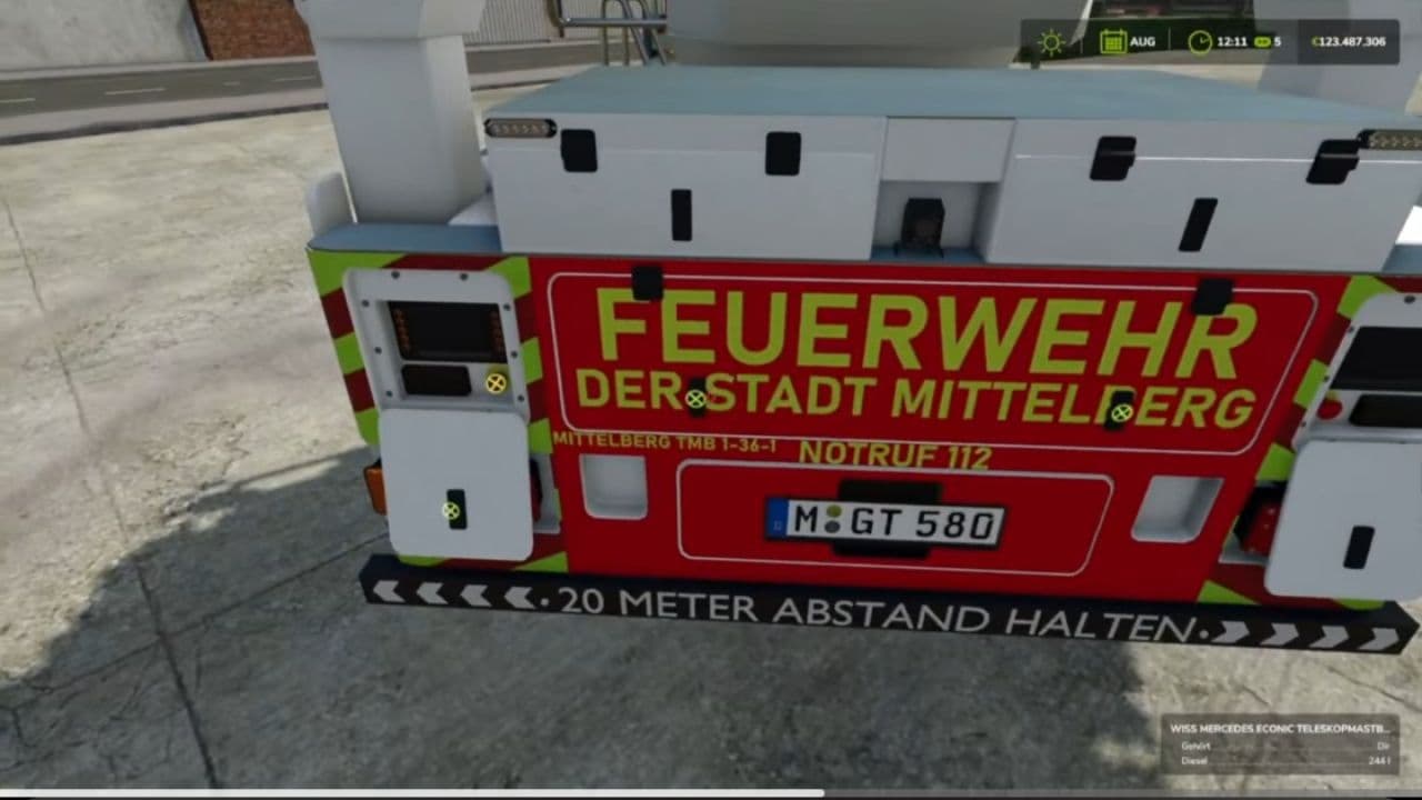 Mercedes Benz Econic TMB (DLK) 4