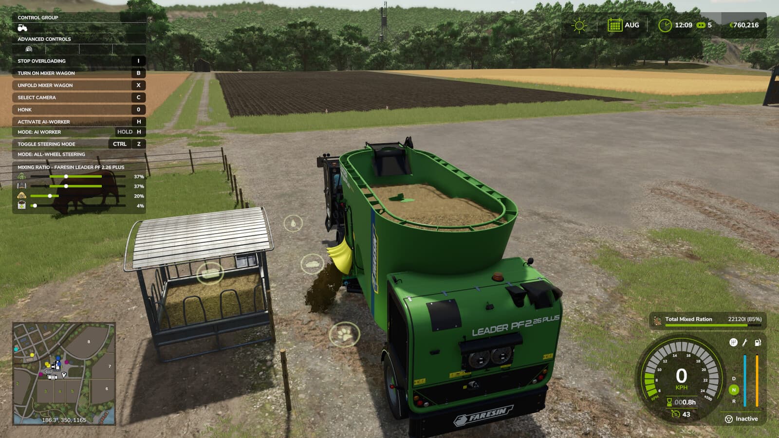 Mixer Wagon Feed Switcher 6