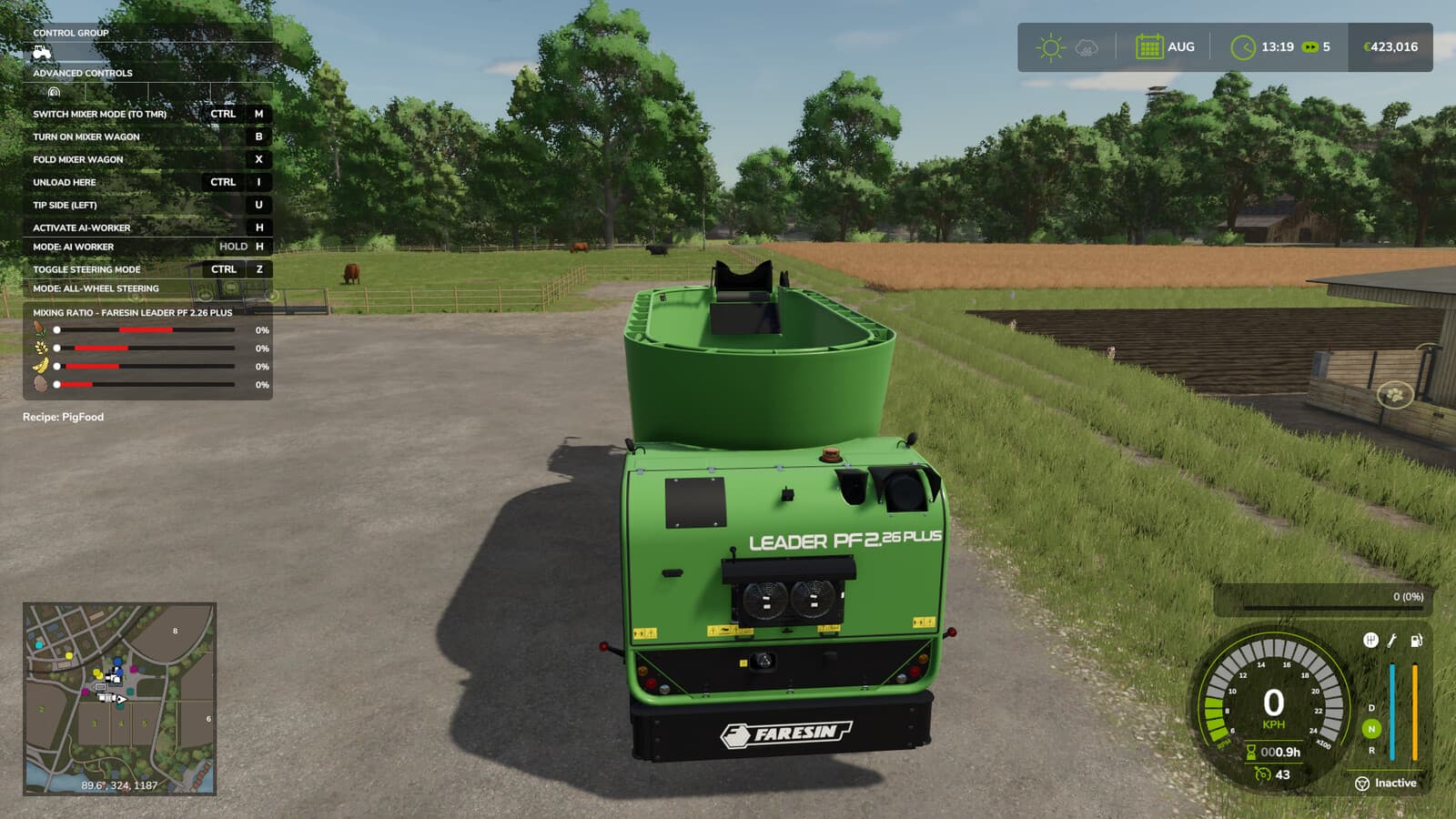 Mixer Wagon Feed Switcher 2