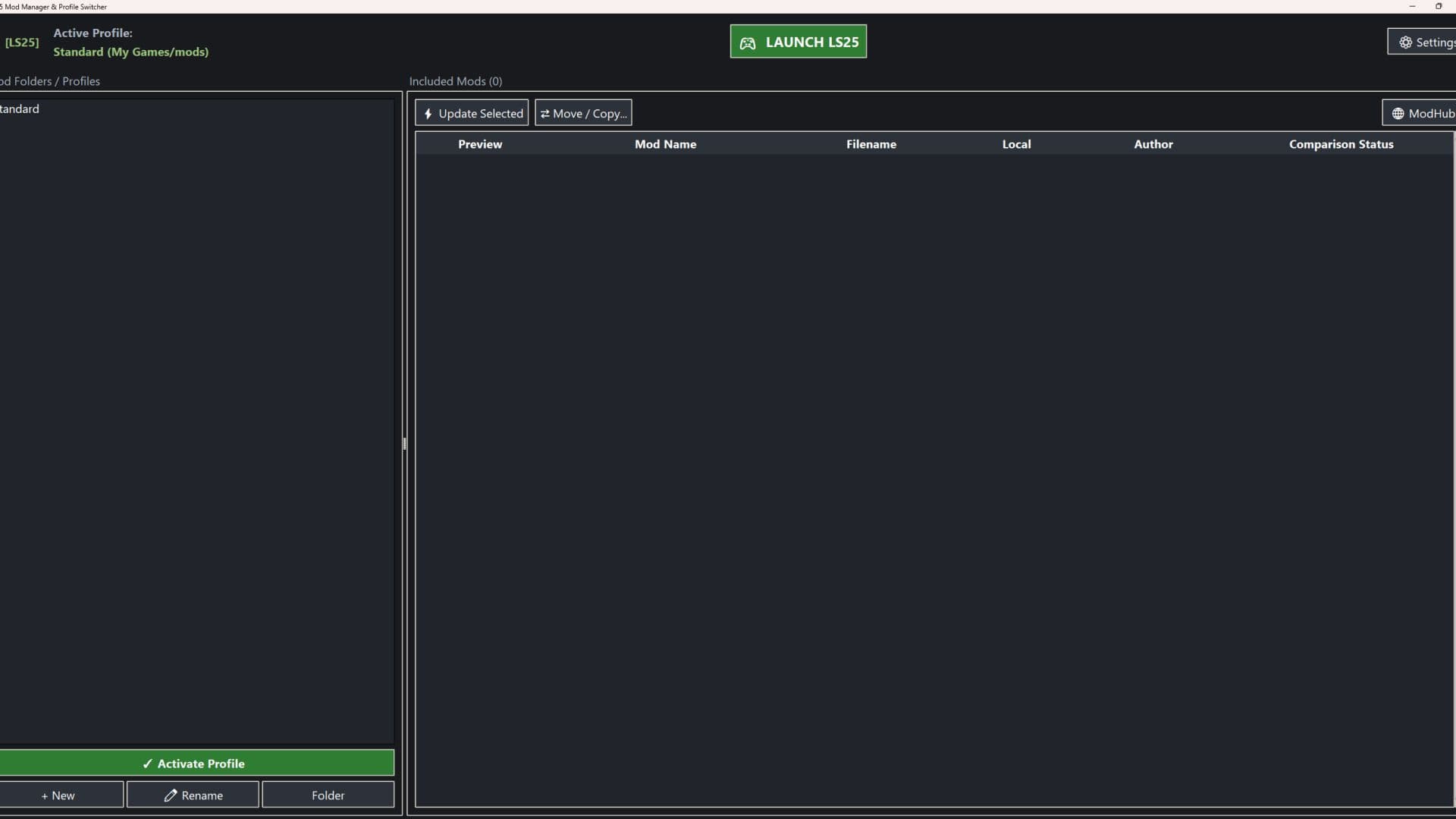 Mod Manager & Profile Switcher